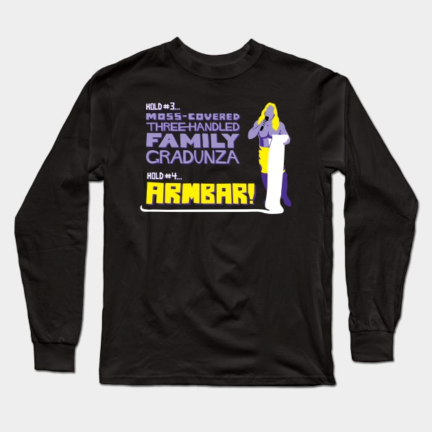 ARMBAR! Long Sleeve T-Shirt by Mouthpiece Studios